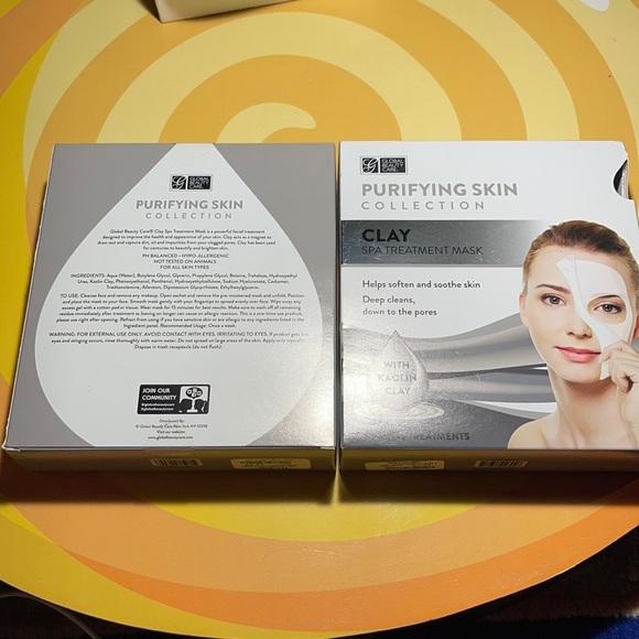 Clay Spa Treatment Mask Sets - Picture 1 of 5